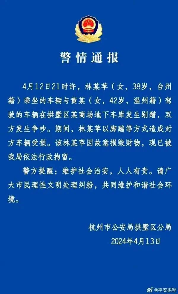 保时捷撞车后女子砸门吓唬叱骂用意损毁财物被行政拘押(图1)