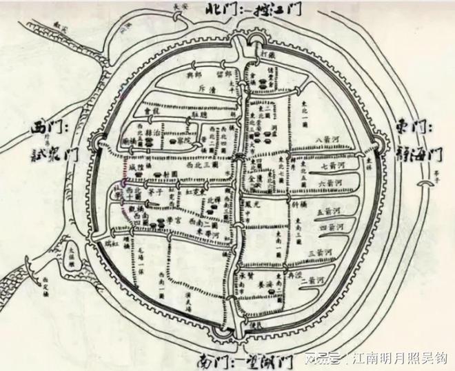 史书上无锡最众有十座城门现仅存望湖门和规复门还都是仿修的(图2)